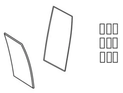 Kohler 1195762-0 Access Panel Assembly For In Wall Tank Carrier