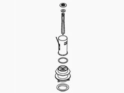 Kohler 1238986 Canister Valve Assy- Service Kit