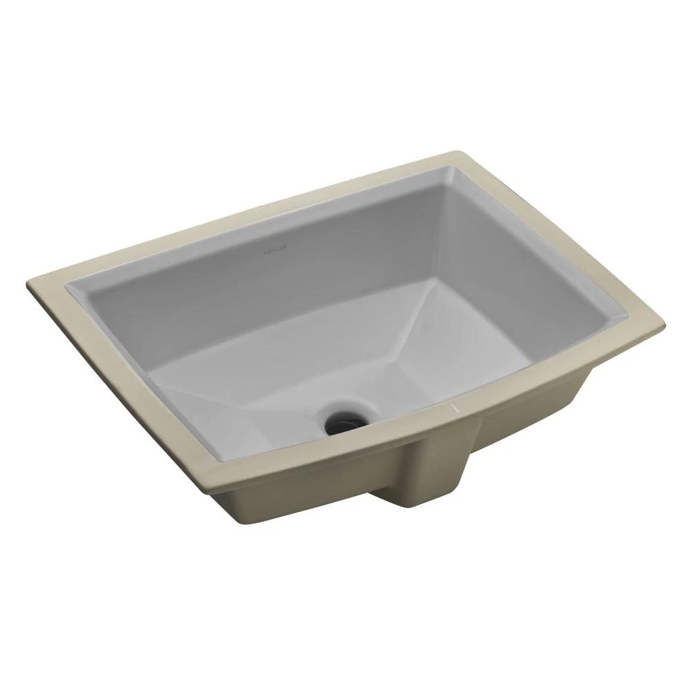 KOHLER Archer Vitreous China Undermount Bathroom Sink In White With Overflow Drain 19 KOHLER Archer Vitreous China Undermount Bathroom Sink In White With Overflow Drain - Image 17