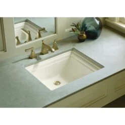 KOHLER Memoirs Vitreous China Undermount Bathroom Sink In White With Overflow Drain -Kohler Sales Store 068c3b7ad0d2cfa15feb34339921a6e6 1800x1800