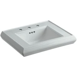 KOHLER Memoirs 24 In. Ceramic Pedestal Sink Basin In White With Overflow Drain -Kohler Sales Store 087067352326c80d754ee8b2f9513ab4 1800x1800