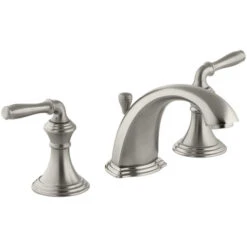 KOHLER Devonshire Vibrant Brushed Nickel 2-handle Widespread WaterSense Bathroom Sink Faucet With Drain -Kohler Sales Store 087206793141xl 1800x1800