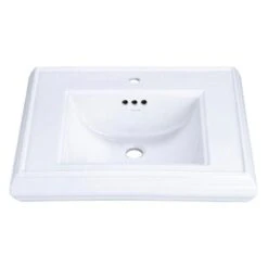 KOHLER Memoirs 24 In. Ceramic Pedestal Sink Basin In White With Overflow Drain -Kohler Sales Store 092d8e8a391bc3bdac7f141cf16a4100 1800x1800