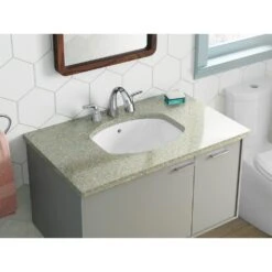 KOHLER Elmbrook Undermount Bathroom Sink In White -Kohler Sales Store 09b3c47c32f1740d3c1a41633ac4a756 1800x1800