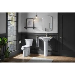 KOHLER Veer 24 In. Vitreous China Pedestal Sink Basin In White With Overflow Drain 31 KOHLER Veer 24 In. Vitreous China Pedestal Sink Basin In White With Overflow Drain -Kohler Sales Store 09c9fc1ae076fda4cfb5a924048eee4b 1800x1800