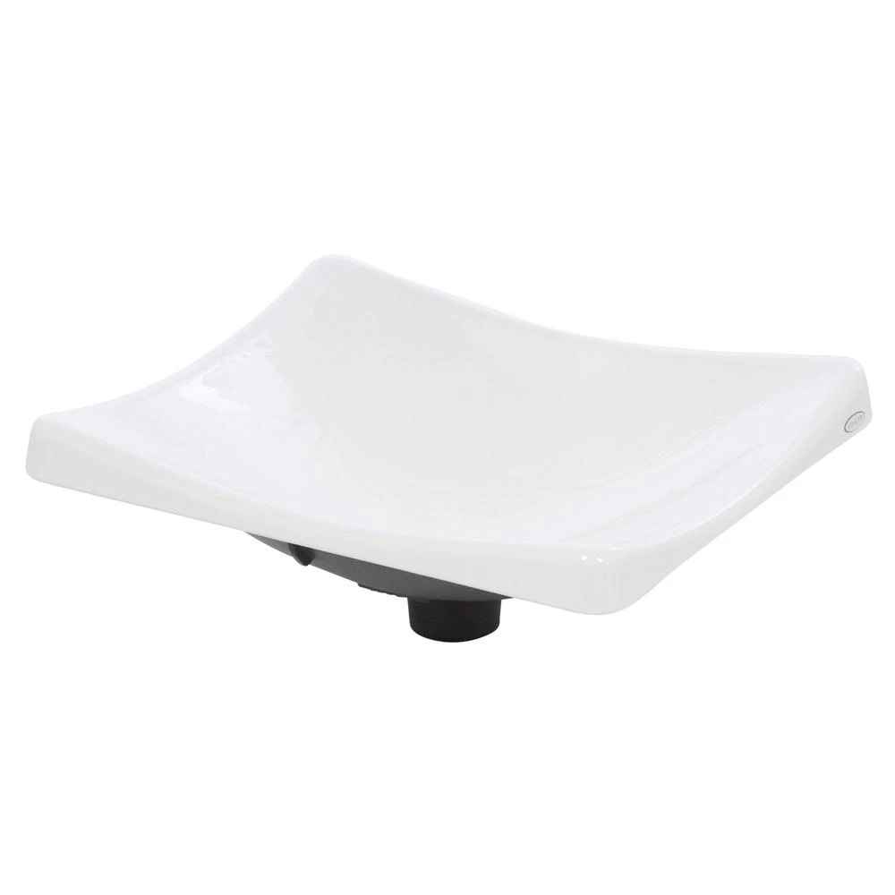 KOHLER DemiLav Wading Pool Cast Iron Vessel Sink In White 8 KOHLER DemiLav Wading Pool Cast Iron Vessel Sink In White - Image 6