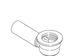 Kohler 1007561 Elbow & Tube Sa- Drain- 1.5"