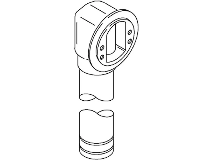 Kohler 1009701 Elbow & Tube Sa- Overflow- 1.5" 3 Kohler 1009701 Elbow & Tube Sa- Overflow- 1.5"