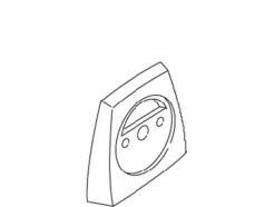 Kohler 1009790-Brz Hood- Overflow