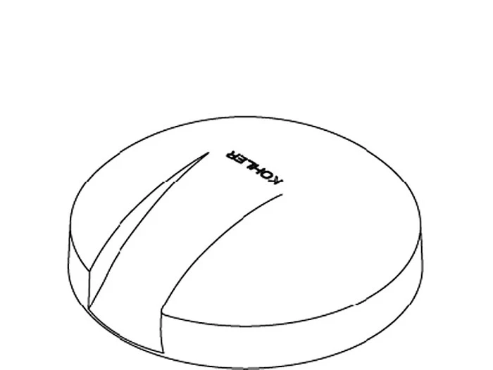 Kohler 1012391-Bn Handle- Drain Overflow 3 Kohler 1012391-Bn Handle- Drain Overflow