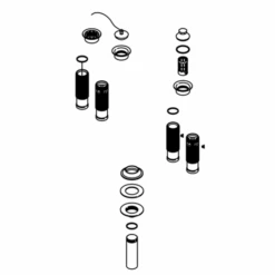 Kohler 1032268-Bn Tube Drain W/O Overflow