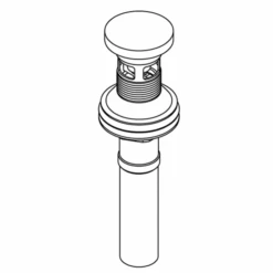 Kohler 1035625-Vf Clicker Drain With Overflow