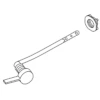 Kohler 1036058-G Rh Trip Lever Kit -Kohler Sales Store 1036058 clipped rev 1 60053.1677594236