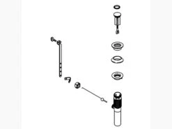 Kohler 1061375-2bl Competitive Drain Assembly