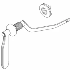 Kohler 1161319-Af Trip Lever Service Kit
