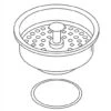 Kohler 1217618-Sn Strainer Cup Assy 2 Kohler 1217618-Sn Strainer Cup Assy -Kohler Sales Store 1217618 08634.1655213979