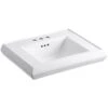 KOHLER Memoirs 24 In. Ceramic Pedestal Sink Basin In White With Overflow Drain -Kohler Sales Store 1228e604f047ff6b927faf51efa8f0c3 1800x1800