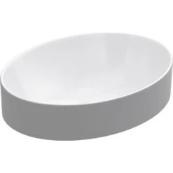 KOHLER Vox Oval Vitreous China Vessel Sink In White With Overflow Drain -Kohler Sales Store 18747ba518922ccb4de09e7531f9fa17 1800x1800