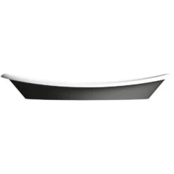KOHLER Iron Plains Vessel Cast Iron Bathroom Sink In White With Iron Black Painted Underside And Overflow -Kohler Sales Store 1b8dbb0b98dc70722aa554ecb28e3eae 1800x1800