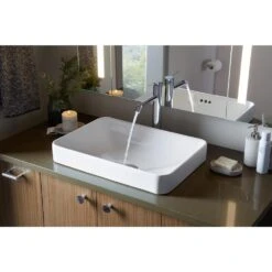 KOHLER Vox Rectangle Vitreous China Vessel Sink In White With Overflow Drain -Kohler Sales Store 286d0d15910c863b609848212448c114 1800x1800