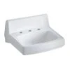 KOHLER Greenwich Wall-Mount Vitreous China Bathroom Sink In White With Overflow Drain -Kohler Sales Store 2e0953cfafa28926e2b551f4a750c7ec 1800x1800
