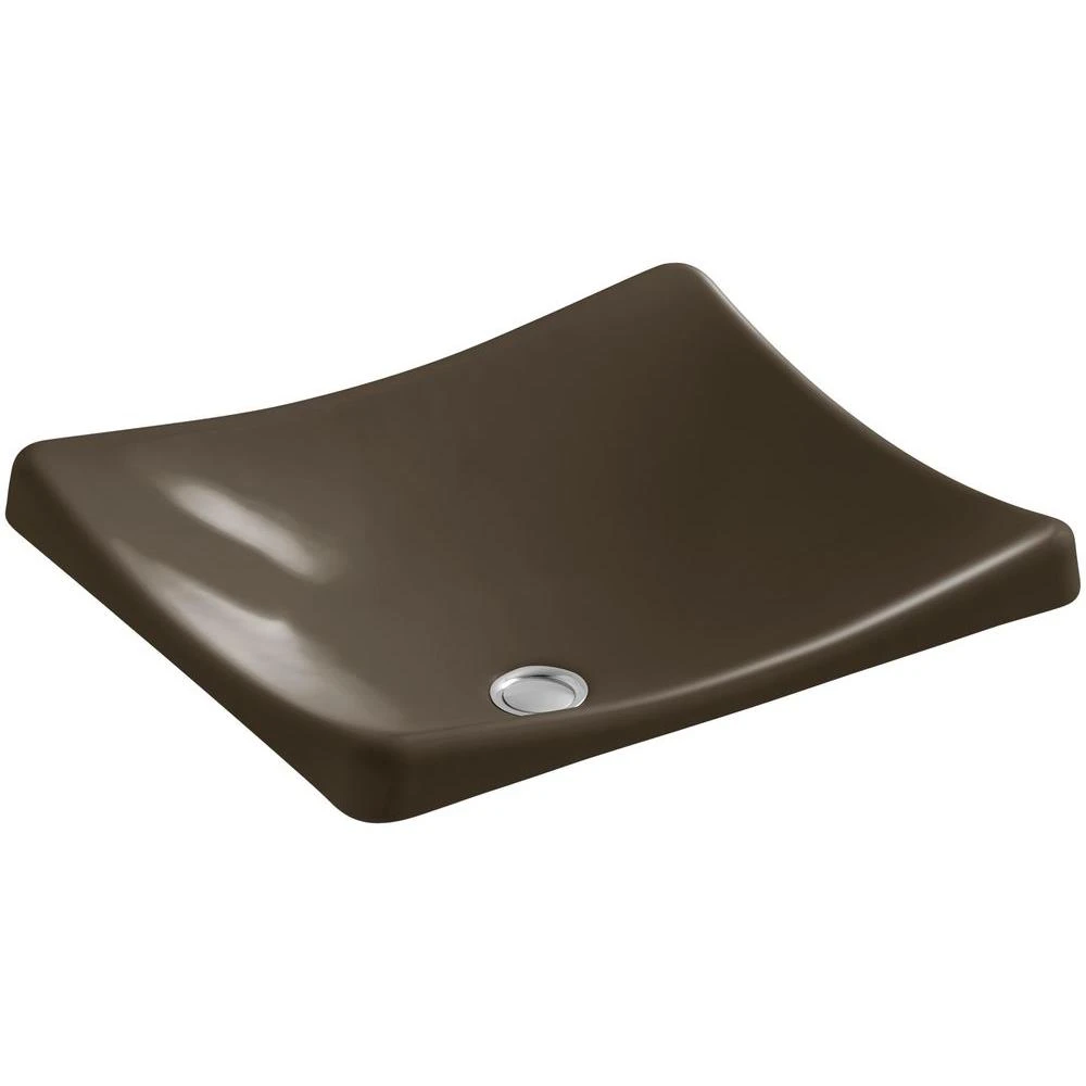 KOHLER DemiLav Wading Pool Cast Iron Vessel Sink In White 19 KOHLER DemiLav Wading Pool Cast Iron Vessel Sink In White - Image 17