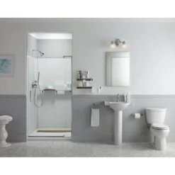 KOHLER Veer 24 In. Vitreous China Pedestal Sink Basin In White With Overflow Drain 35 KOHLER Veer 24 In. Vitreous China Pedestal Sink Basin In White With Overflow Drain -Kohler Sales Store 3320a48835aabd2d32c96b2536f8ef48 1800x1800