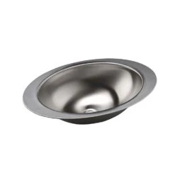 KOHLER Rhythm Undermount Stainless Steal Bathroom Sink In Stainless Steel