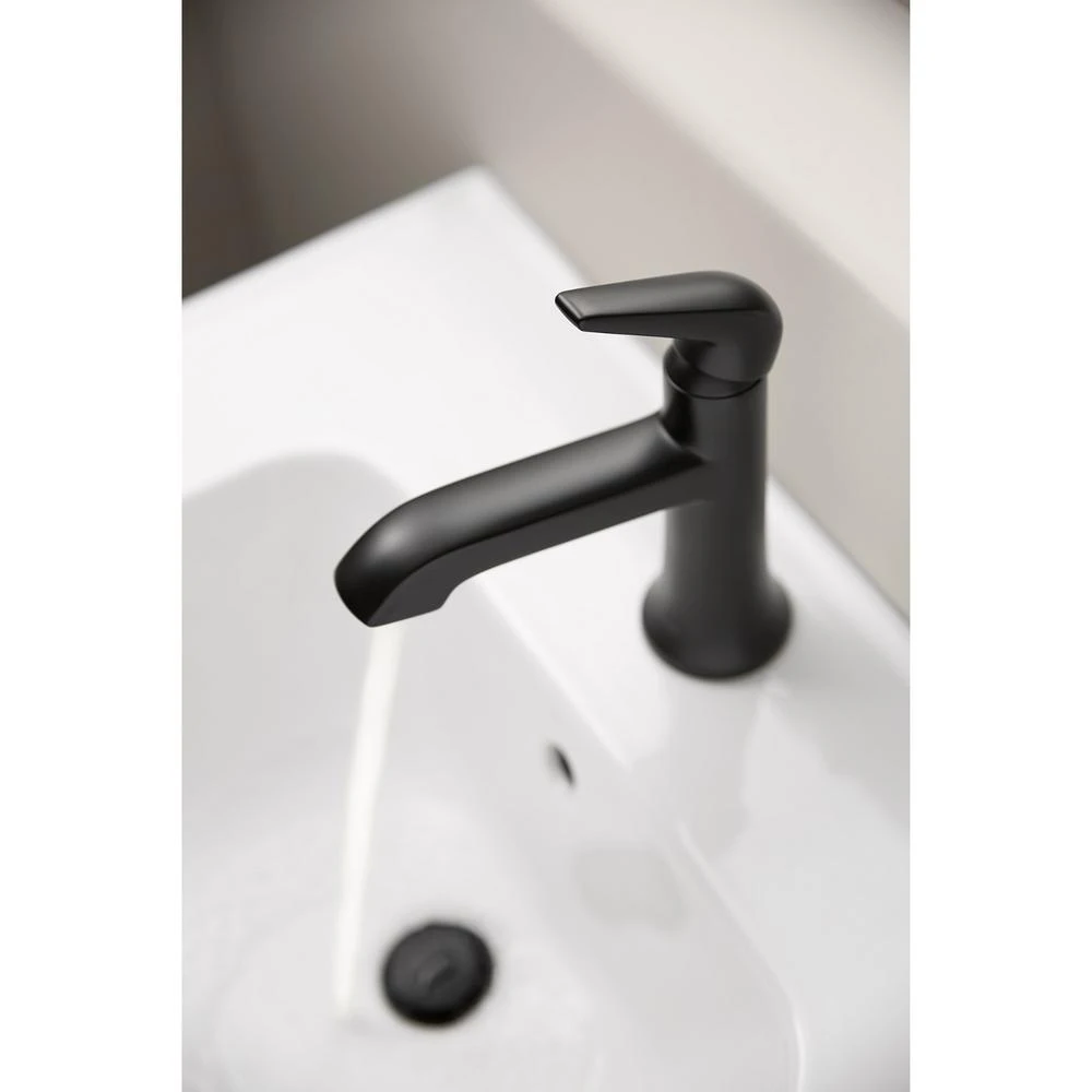 KOHLER Veer 24 In. Vitreous China Pedestal Sink Basin In White With Overflow Drain 7 KOHLER Veer 24 In. Vitreous China Pedestal Sink Basin In White With Overflow Drain - Image 5