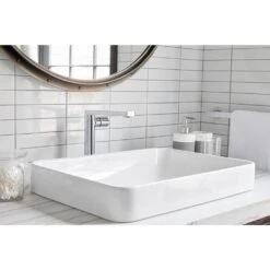 KOHLER Vox Rectangle Vitreous China Vessel Sink In White With Overflow Drain -Kohler Sales Store 3fa94da0d2dc774c58f2732e27acdd3f 1800x1800