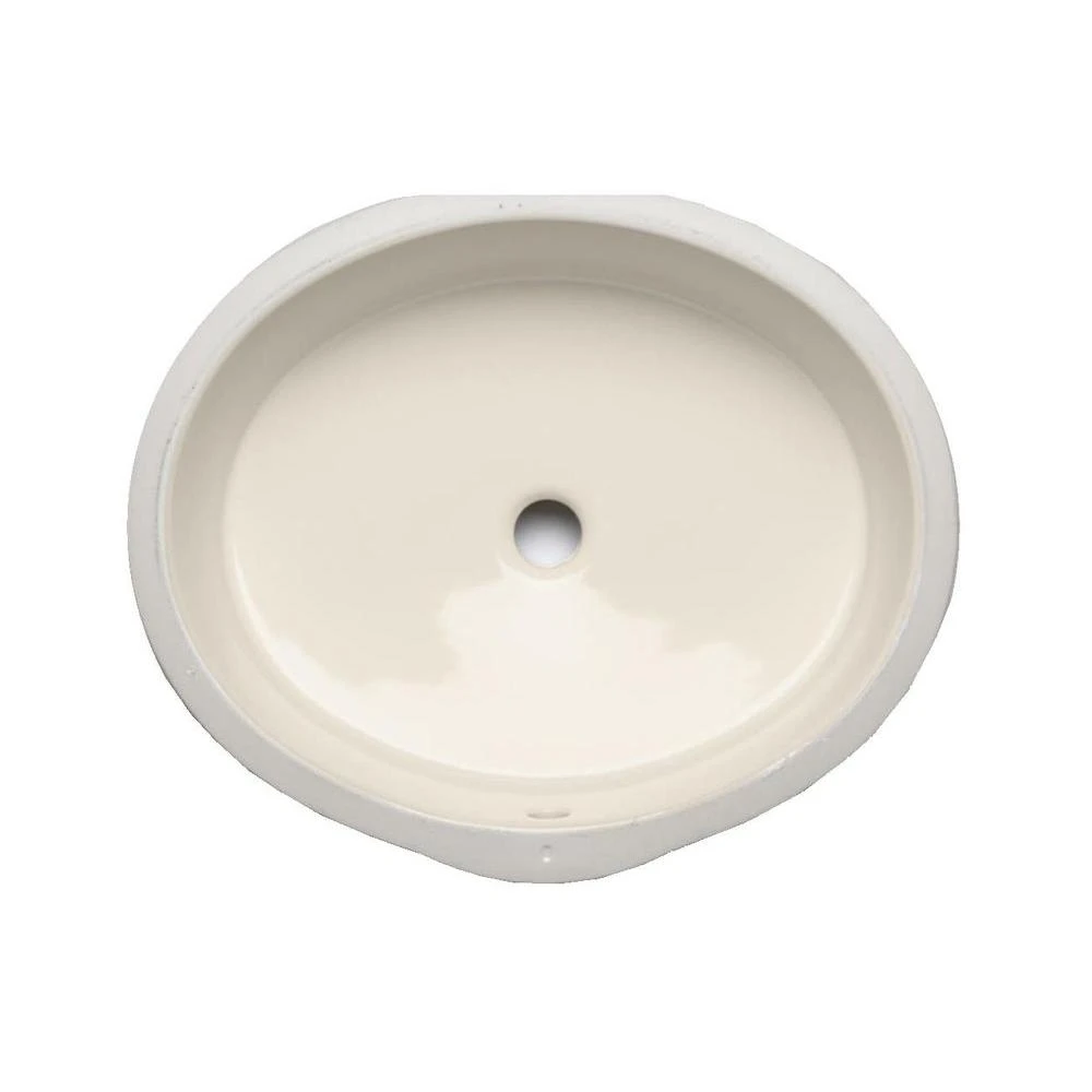 KOHLER Verticyl Oval Vitreous China Undermount Bathroom Sink In White With Overflow Drain 7 KOHLER Verticyl Oval Vitreous China Undermount Bathroom Sink In White With Overflow Drain - Image 5