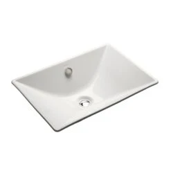 KOHLER Reve Fireclay Vessel Sink In White With Overflow Drain