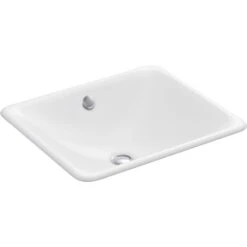 KOHLER Iron Plains Drop-In/Under-Mounted Cast Iron Bathroom Sink In White With Overflow -Kohler Sales Store 4be6bfbda72b5127c020c4fb69ca3f92 1800x1800