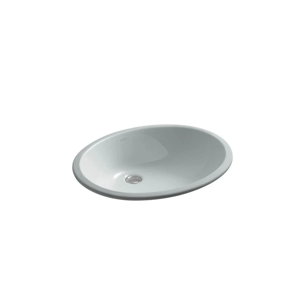KOHLER Caxton Vitreous China Undermount Vitreous China Bathroom Sink In White With Overflow Drain 17 KOHLER Caxton Vitreous China Undermount Vitreous China Bathroom Sink In White With Overflow Drain - Image 15