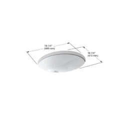 KOHLER Caxton Vitreous China Undermount Bathroom Sink In White 24 KOHLER Caxton Vitreous China Undermount Bathroom Sink In White -Kohler Sales Store 50539de8e26eb3bd4032ada6bc674ad7 2cc1cf36 6128 4fce aeac d20a04e18174 1800x1800