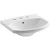 KOHLER Elmbrook 24 In. Pedestal Sink Basin In White With 8 In. Widespread Faucet Holes -Kohler Sales Store 553f9efee604999086e8516e4eab6aa5 1800x1800