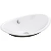 KOHLER Iron Plains Vessel Cast Iron Bathroom Sink In White With Iron Black Painted Underside And Overflow 1 KOHLER Iron Plains Vessel Cast Iron Bathroom Sink In White With Iron Black Painted Underside And Overflow -Kohler Sales Store 60551c41e9e1ee34c17d8c65d502c877 1800x1800