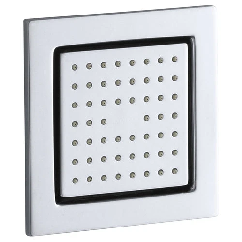 KOHLER WaterTile 4.875-in 2.5-GPM (9.5-LPM) Polished Chrome 1-Spray Showerhead 3 KOHLER WaterTile 4.875-in 2.5-GPM (9.5-LPM) Polished Chrome 1-Spray Showerhead