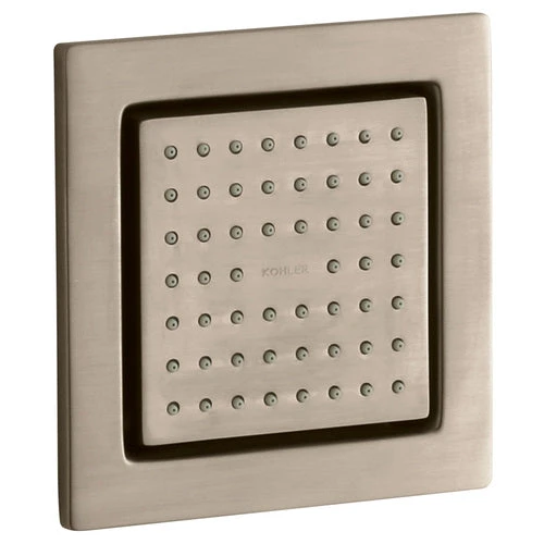 KOHLER WaterTile 4.875-in 2.5-GPM (9.5-LPM) Polished Chrome 1-Spray Showerhead 5 KOHLER WaterTile 4.875-in 2.5-GPM (9.5-LPM) Polished Chrome 1-Spray Showerhead - Image 3