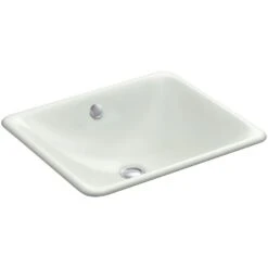 KOHLER Iron Plains Drop-In/Under-Mounted Cast Iron Bathroom Sink In White With Overflow -Kohler Sales Store 6c45a0e25b7e854ca22a9db499de0f6c 1800x1800