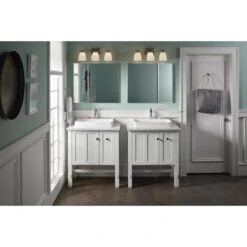 KOHLER 30-in X 26-in Rectangle Recessed Mirrored Medicine Cabinet 23 KOHLER 30-in X 26-in Rectangle Recessed Mirrored Medicine Cabinet -Kohler Sales Store 723085300109 15458394 1800x1800