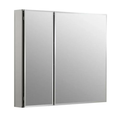KOHLER 30-in X 26-in Rectangle Recessed Mirrored Medicine Cabinet 15 KOHLER 30-in X 26-in Rectangle Recessed Mirrored Medicine Cabinet - Image 13
