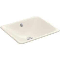 KOHLER Iron Plains Drop-In/Under-Mounted Cast Iron Bathroom Sink In White With Overflow -Kohler Sales Store 7dc20877c50f09bbb5e213dfe3506a32 1800x1800