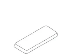 Kohler 81509-0 Cover, Toilet Tank - White