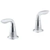 KOHLER 2-Pack Polished Chrome Lever Bathtub Faucet Handle