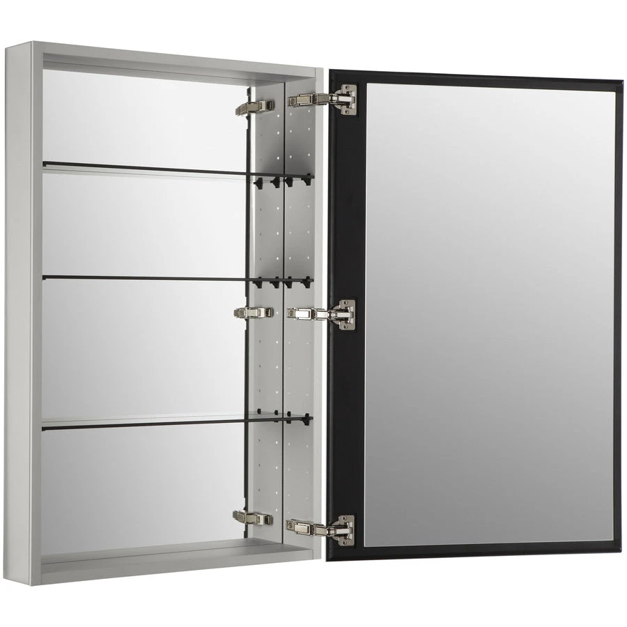KOHLER Catalan 24.125-in X 36-in Rectangle Surface/Recessed Mirrored Medicine Cabinet 6 KOHLER Catalan 24.125-in X 36-in Rectangle Surface/Recessed Mirrored Medicine Cabinet - Image 4