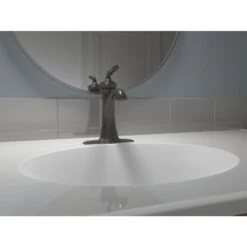 KOHLER Devonshire Oil-Rubbed Bronze 1-Handle Single Hole WaterSense Bathroom Sink Faucet With Drain -Kohler Sales Store 885612291226 11096458 1800x1800