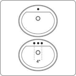 KOHLER Devonshire Oil-Rubbed Bronze 1-Handle Single Hole WaterSense Bathroom Sink Faucet With Drain -Kohler Sales Store 885612291226 11096459 1800x1800