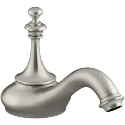 KOHLER Artifacts Vibrant Brushed Nickel 2-Handle Widespread WaterSense Bathroom Sink Faucet With Drain
