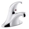 KOHLER Coralais Polished Chrome 1-Handle 4-in Centerset Bathroom Sink Faucet 2 KOHLER Coralais Polished Chrome 1-Handle 4-in Centerset Bathroom Sink Faucet -Kohler Sales Store 885612443878xl 1800x1800